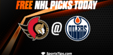 Free NHL Picks Today: Edmonton Oilers vs Ottawa Senators 3/14/23