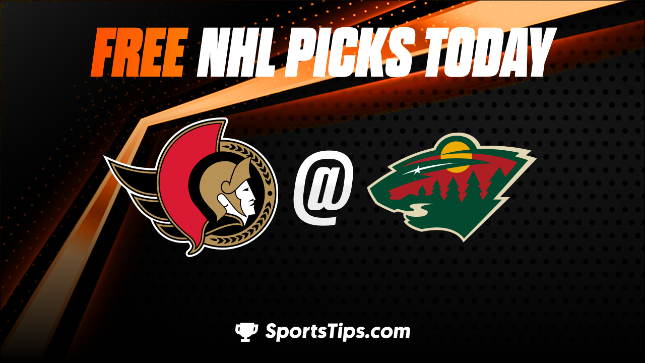 Free NHL Picks Today: Minnesota Wild vs Ottawa Senators 12/18/22