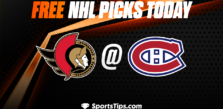 Free NHL Picks Today: Montreal Canadiens vs Ottawa Senators 1/31/23