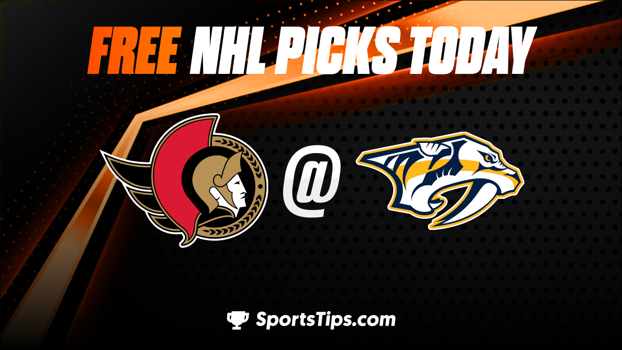 Free NHL Picks Today: Nashville Predators vs Ottawa Senators 12/10/22