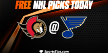 Free NHL Picks Today: St. Louis Blues vs Ottawa Senators 1/16/23