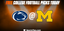 Free College Football Picks Today: Michigan Wolverines vs Penn State Nittany Lions 10/15/22