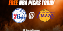 Free NBA Picks Today: Los Angeles Lakers vs Philadelphia 76ers 1/15/23