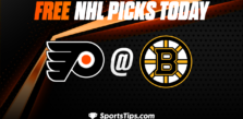 Free NHL Picks Today: Boston Bruins vs Philadelphia Flyers 1/16/23