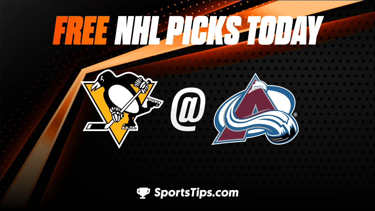 Free NHL Picks Today: Colorado Avalanche vs Pittsburgh Penguins 3/22/23
