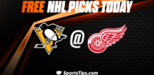Free NHL Picks Today: Detroit Red Wings vs Pittsburgh Penguins 3/28/23