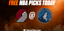 Free NBA Picks Today: Minnesota Timberwolves vs Portland Trail Blazers 1/4/23