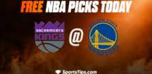 Free NBA Picks Today: Golden State Warriors vs Sacramento Kings 10/23/22