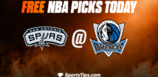 Free NBA Picks Today: Dallas Mavericks vs San Antonio Spurs 4/9/23