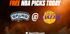 Free NBA Picks Today: Los Angeles Lakers vs San Antonio Spurs 11/20/22