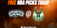 Free NBA Picks Today: Milwaukee Bucks vs San Antonio Spurs 3/22/23