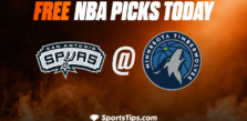 Free NBA Picks Today: Minnesota Timberwolves vs San Antonio Spurs 10/26/22