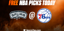 Free NBA Picks Today: Philadelphia 76ers vs San Antonio Spurs 10/22/22
