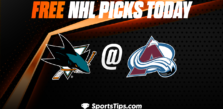 Free NHL Picks Today: Colorado Avalanche vs San Jose Sharks 3/7/23