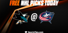Free NHL Picks Today: Columbus Blue Jackets vs San Jose Sharks 1/21/23