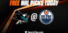 Free NHL Picks Today: Edmonton Oilers vs San Jose Sharks 3/20/23