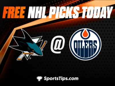 Free NHL Picks Today: Edmonton Oilers vs San Jose Sharks 4/13/23