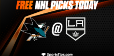 Free NHL Picks Today: Los Angeles Kings vs San Jose Sharks 1/11/23