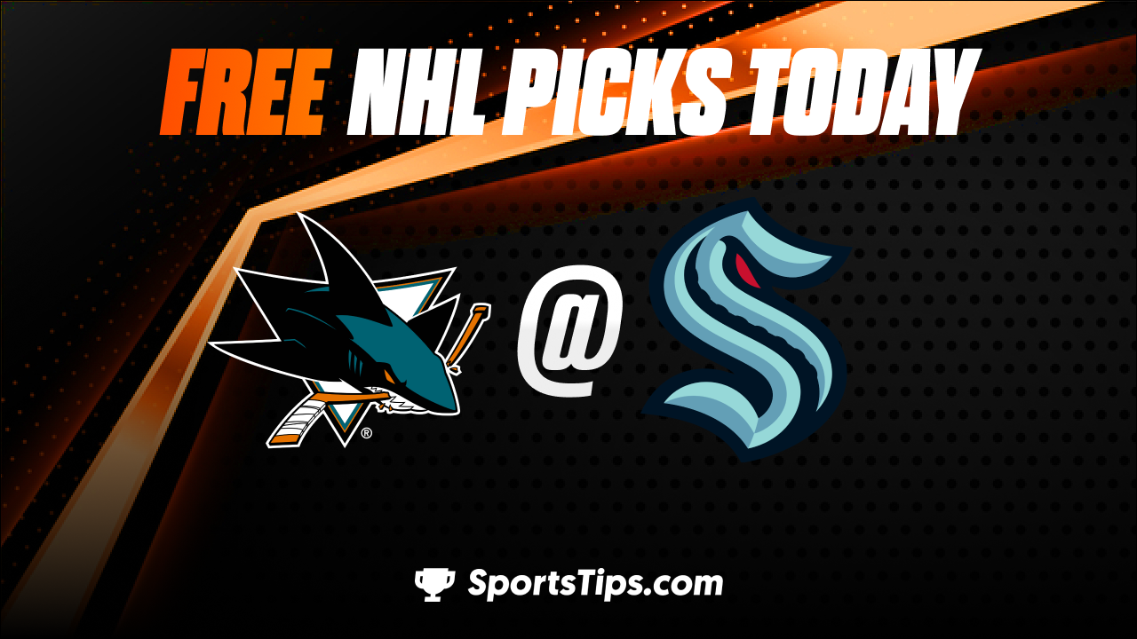 Free NHL Picks Today: Seattle Kraken vs San Jose Sharks 11/23/22
