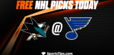 Free NHL Picks Today: St. Louis Blues vs San Jose Sharks 3/9/23