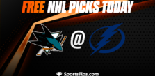 Free NHL Picks Today: Tampa Bay Lightning vs San Jose Sharks 2/7/23