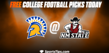 Free College Football Picks Today: New Mexico State Aggies vs San Jose State Spartans 10/22/22