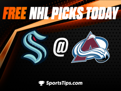 Free NHL Picks Today For Round 1: Colorado Avalanche vs Seattle Kraken 4/30/23