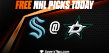 Free NHL Picks Today: Dallas Stars vs Seattle Kraken 3/21/23