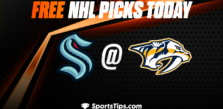 Free NHL Picks Today: Nashville Predators vs Seattle Kraken 3/23/23
