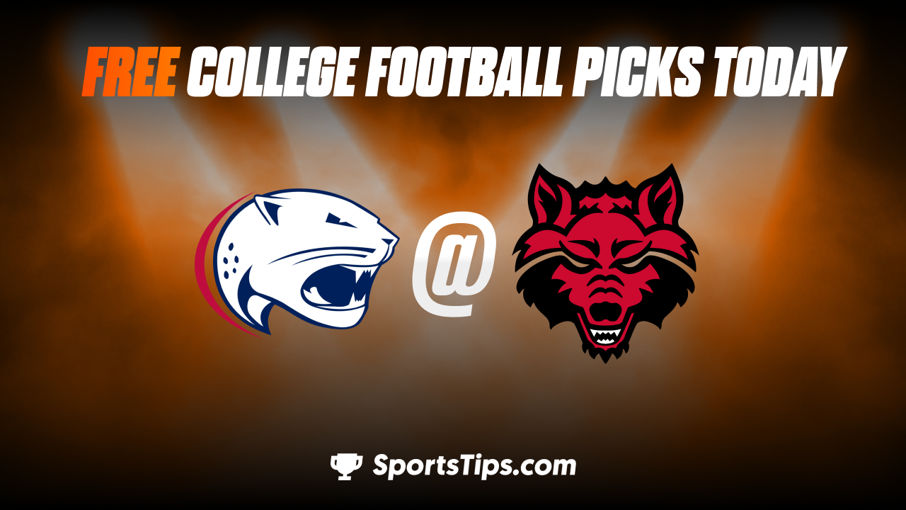 Free College Football Picks Today: Arkansas State Red Wolves vs South Alabama Jaguars 10/29/22