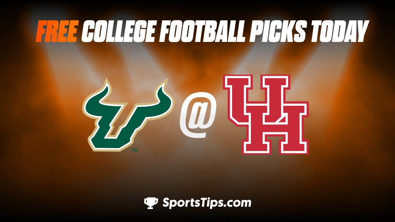 Free College Football Picks Today: Houston Cougars vs South Florida Bulls 10/29/22