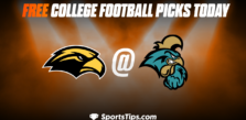 Free College Football Picks Today: Coastal Carolina Chanticleers vs Southern Miss Golden Eagles 11/12/22