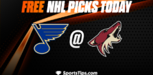 Free NHL Picks Today: Arizona Coyotes vs St. Louis Blues 1/26/23