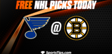 Free NHL Picks Today: Boston Bruins vs St. Louis Blues 11/7/22