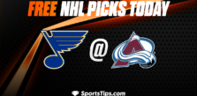 Free NHL Picks Today: Colorado Avalanche vs St. Louis Blues 1/28/23