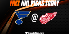 Free NHL Picks Today: Detroit Red Wings vs St. Louis Blues 3/23/23