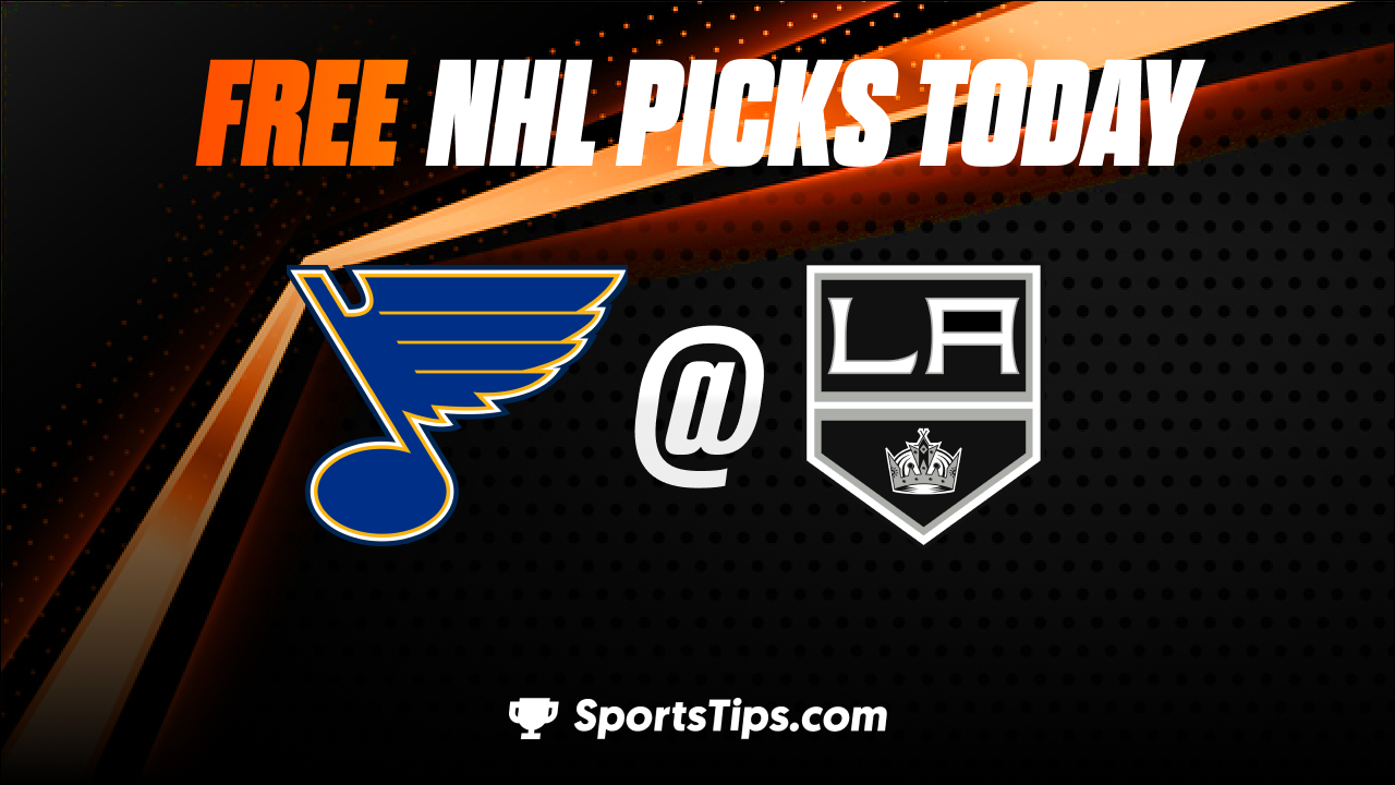 Free NHL Picks Today: Los Angeles Kings vs St. Louis Blues 3/26/23