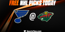 Free NHL Picks Today: Minnesota Wild vs St. Louis Blues 4/8/23