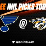 Free NHL Picks Today: Nashville Predators vs St. Louis Blues 4/1/23