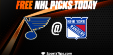 Free NHL Picks Today: New York Rangers vs St. Louis Blues 12/5/22