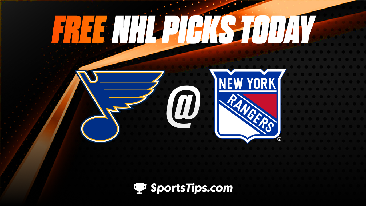 Free NHL Picks Today: New York Rangers vs St. Louis Blues 12/5/22