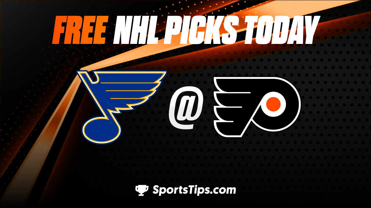 Free NHL Picks Today: Philadelphia Flyers vs St. Louis Blues 11/8/22