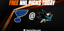 Free NHL Picks Today: San Jose Sharks vs St. Louis Blues 3/2/23