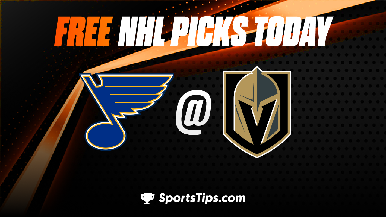 Free NHL Picks Today: Vegas Golden Knights vs St. Louis Blues 11/12/22