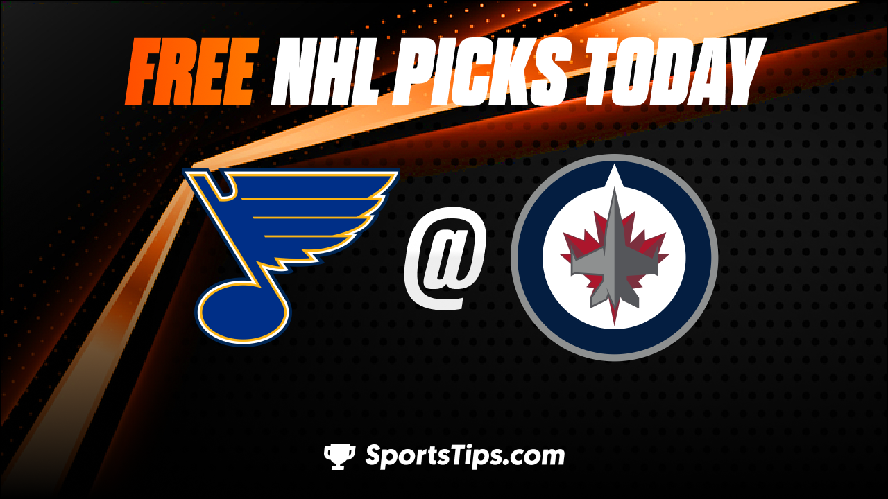Free NHL Picks Today: Winnipeg Jets vs St. Louis Blues 10/24/22