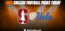 Free College Football Picks Today: California-Los Angeles Bruins vs Stanford Cardinal 10/29/22