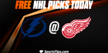 Free NHL Picks Today: Detroit Red Wings vs Tampa Bay Lightning 2/25/23