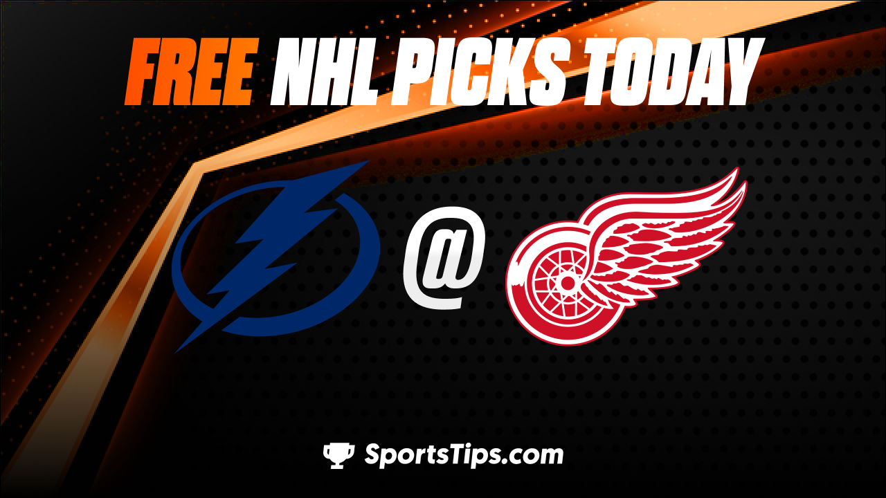 Free NHL Picks Today: Detroit Red Wings vs Tampa Bay Lightning 12/21/22
