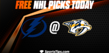 Free NHL Picks Today: Nashville Predators vs Tampa Bay Lightning 11/19/22