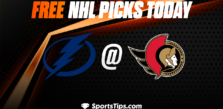 Free NHL Picks Today: Ottawa Senators vs Tampa Bay Lightning 3/23/23